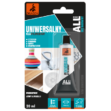 Klej uniwersalny polimerowy 20ml Dragon