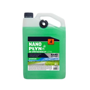 Vējstiklu Mazgātājs Vasaras Premium zaļš citrinų 4L Dragon