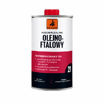 Eļļas-Ftalskābes Šķīdinātājs bezkrāsaina charakteringas 500ml Dragon