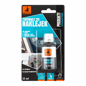 Uzlīmju noņemšanas līdzeklis Bez smakas 25ml Dragon